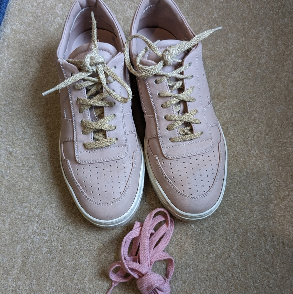 Yatay vegan A Game Worth Playing Pink Sneakers 38